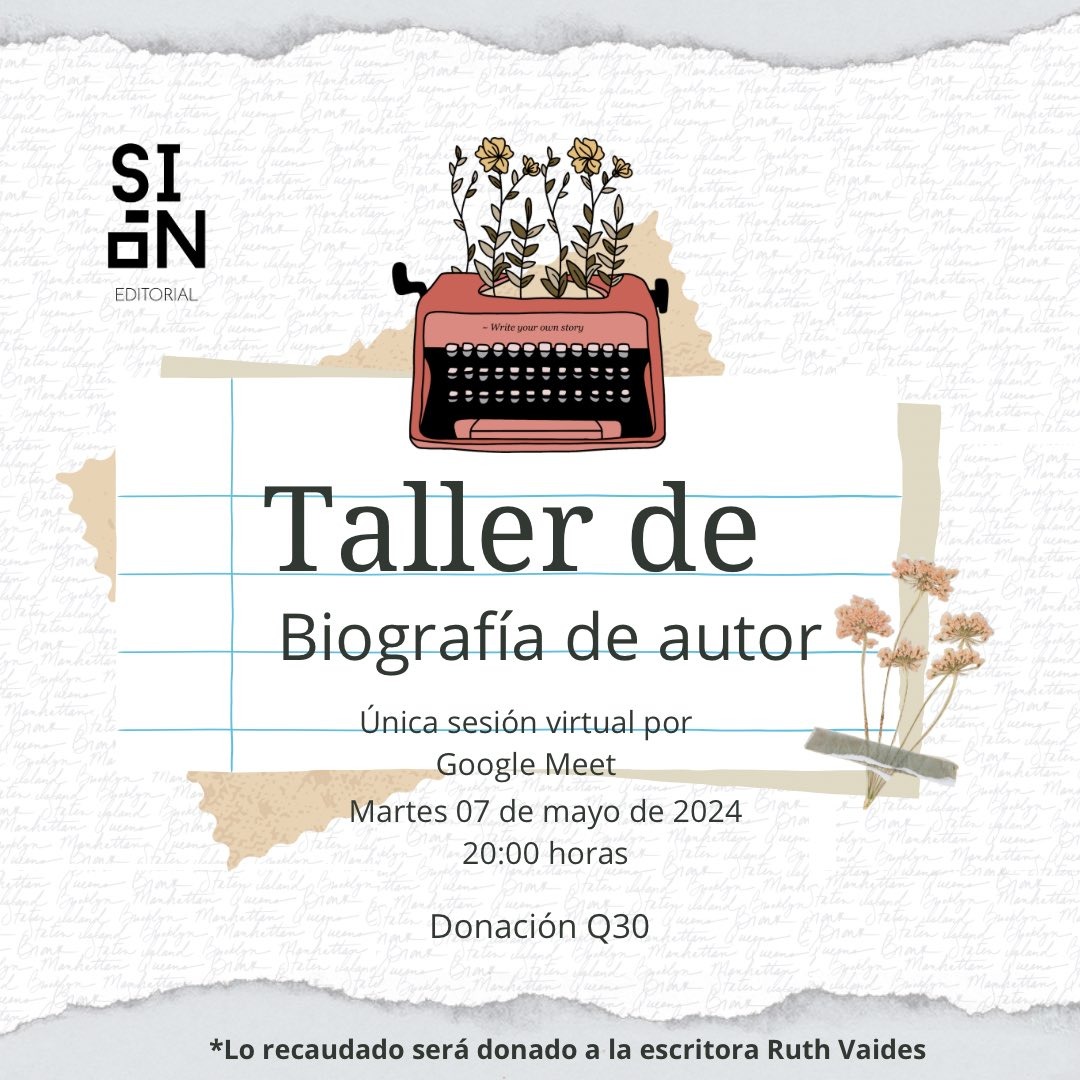 Taller de Biografía de autor
