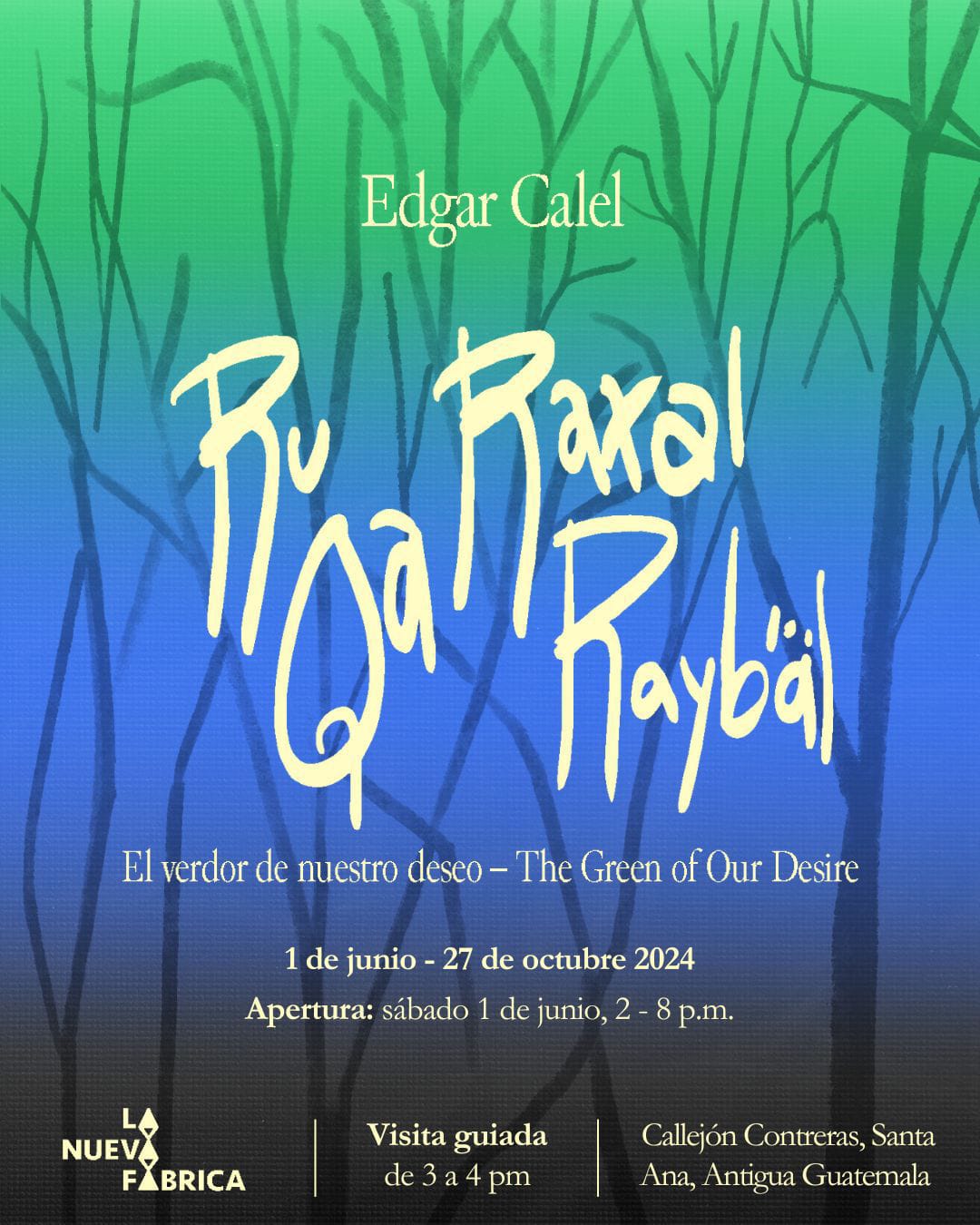 Exposición Ru Raxal qa Rayb'äl de Edgar Calel