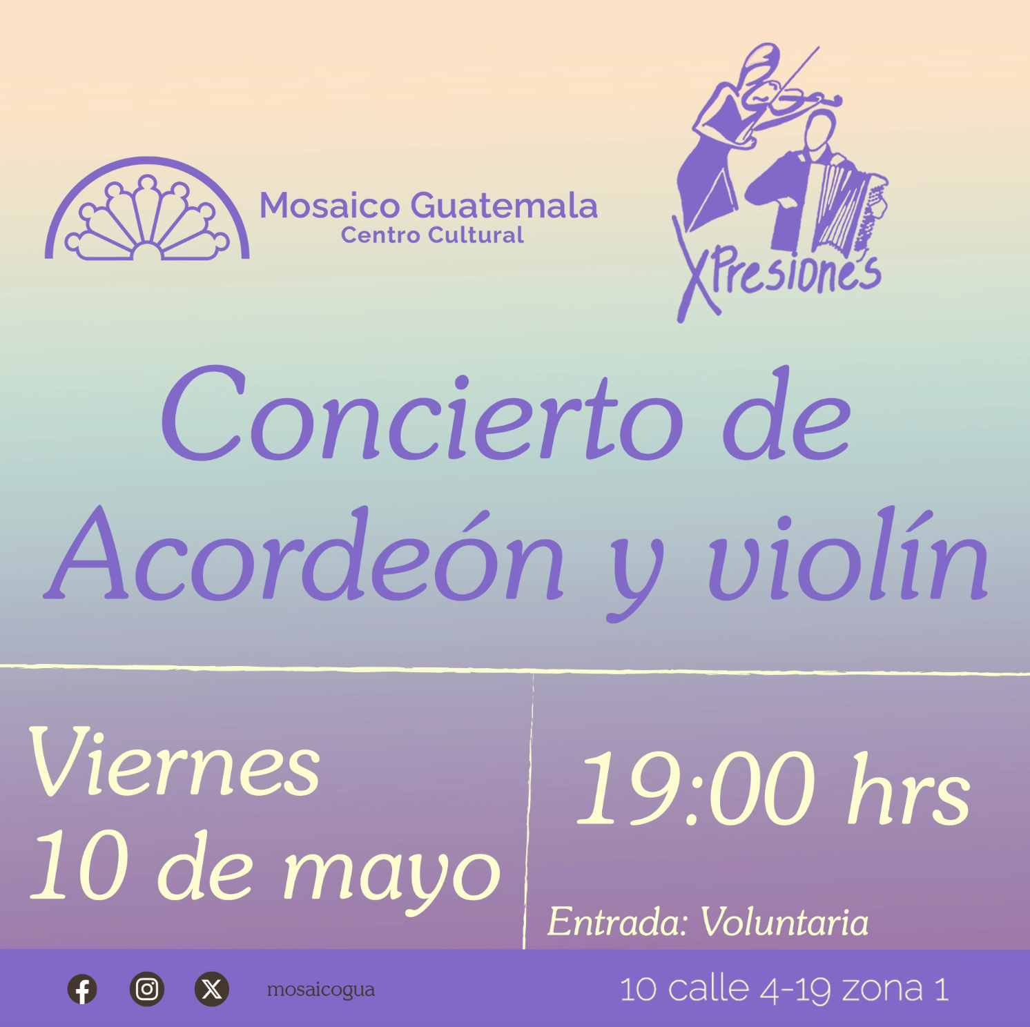 Concierto del Dúo Xpresiones