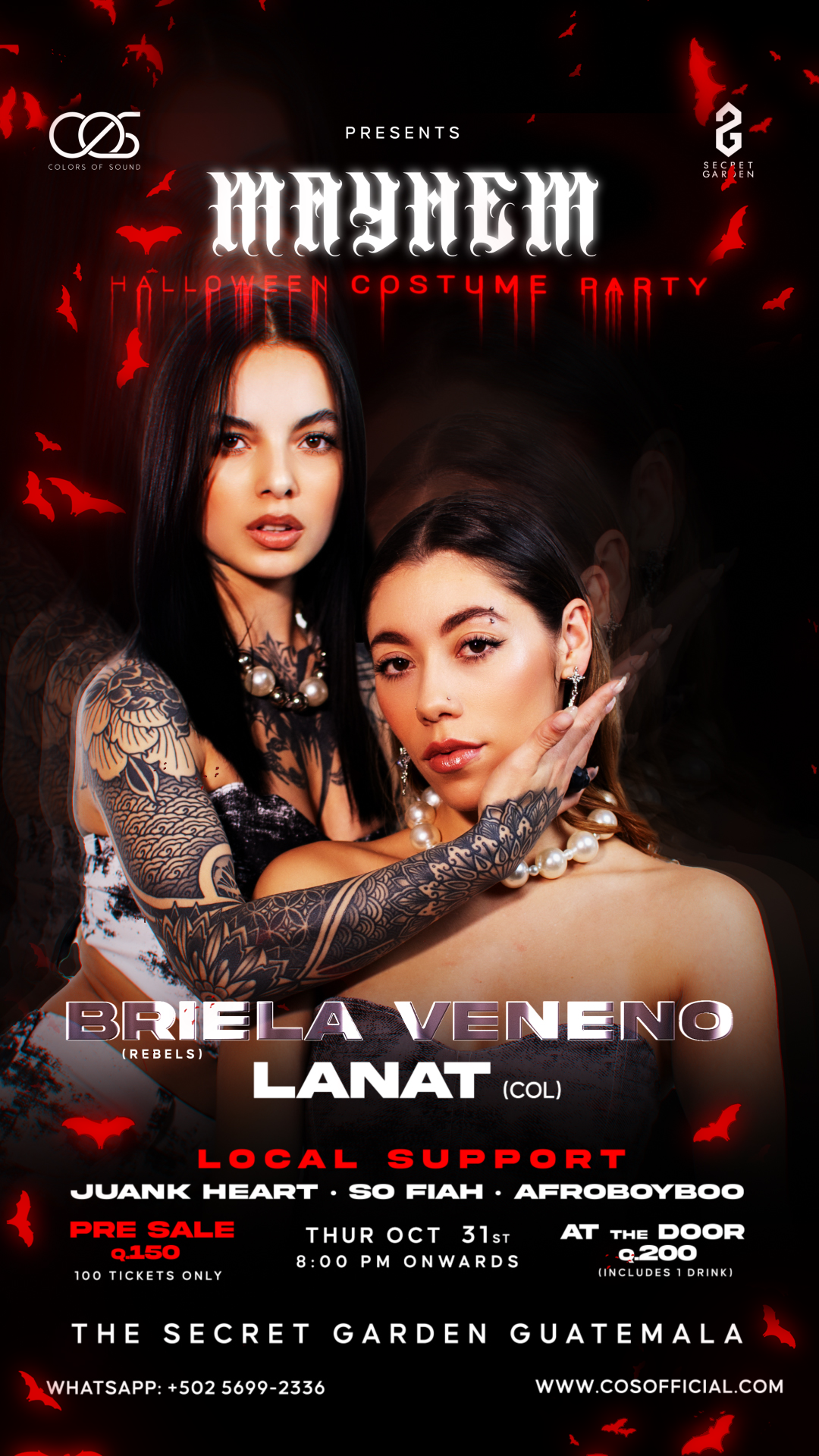 Mayhem: Evento de Disfraces de Halloween