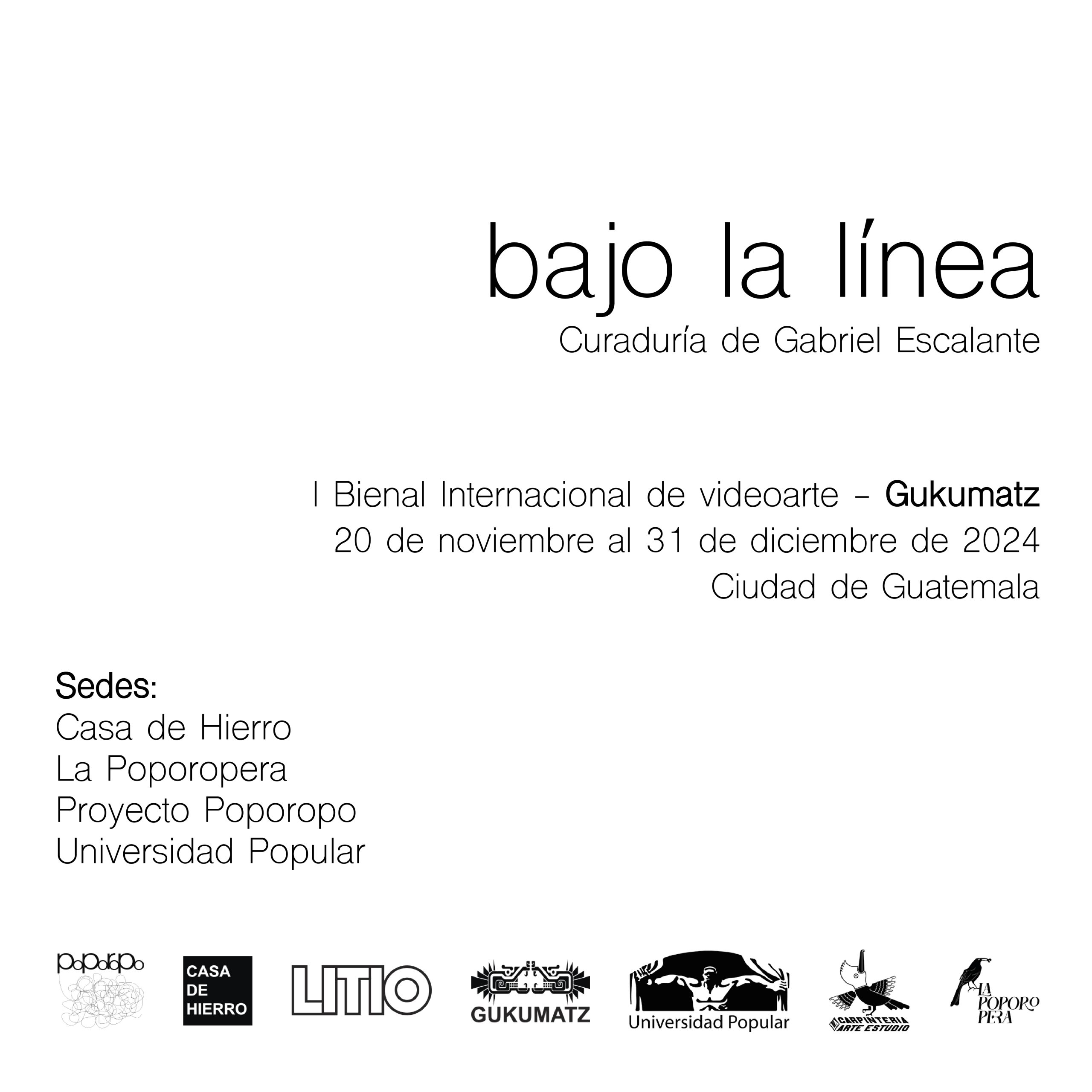 I Bienal de videoarte GUKUMATZ