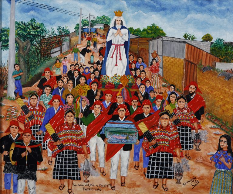 La huida del Niño a Egipto – José Can Gómez