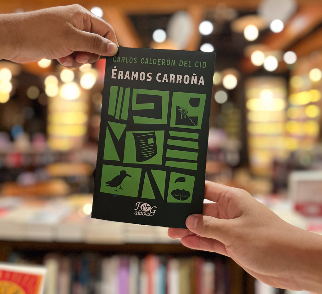 ‘Éramos carroña’, el nuevo libro de Carlos Calderón del Cid tras su éxito con el Premio Monteforte Toledo